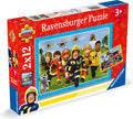 Ravensburger Puzzle Feuerwehrmann Sam, 2x12tlg.