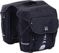 Willex bagagetas 1200 - dubbele fietstas - 28 liter - zwart