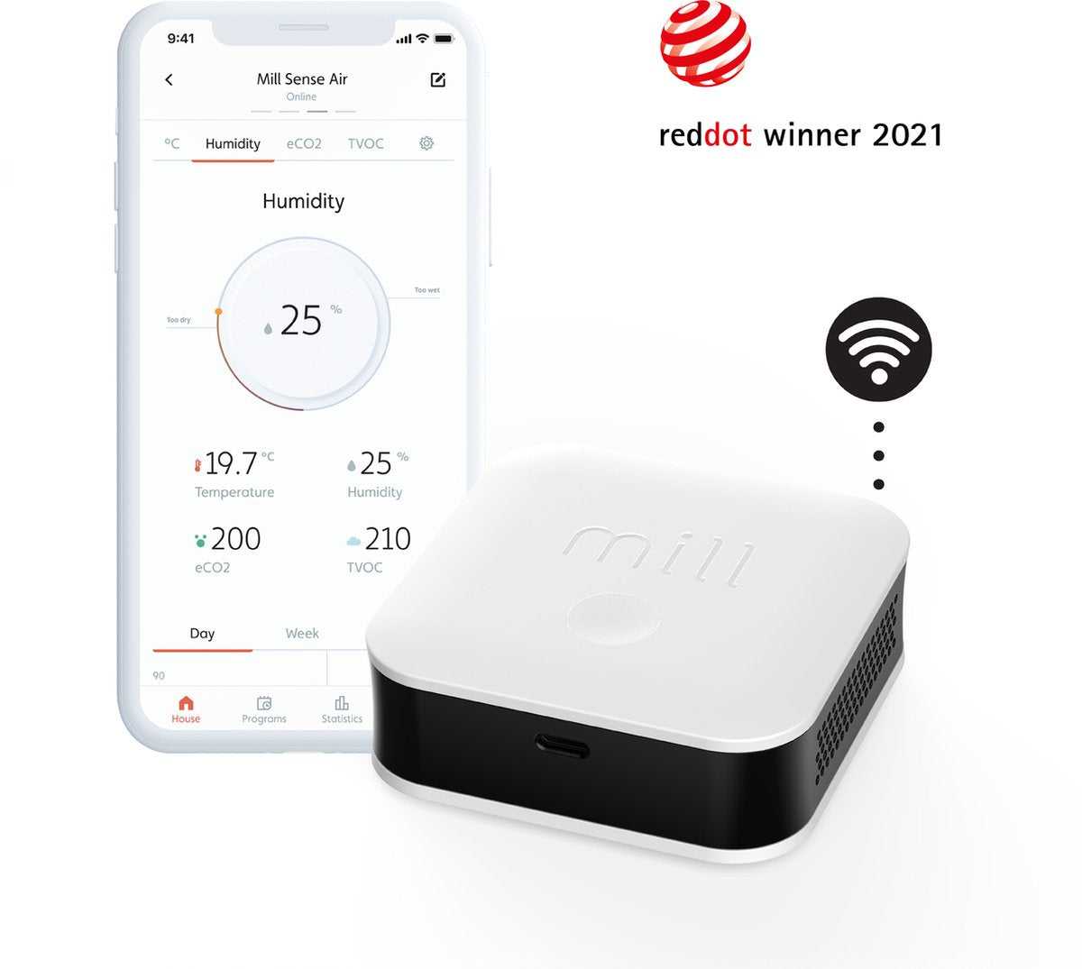 Mill sense - smart luchtkwaliteitsmeter
