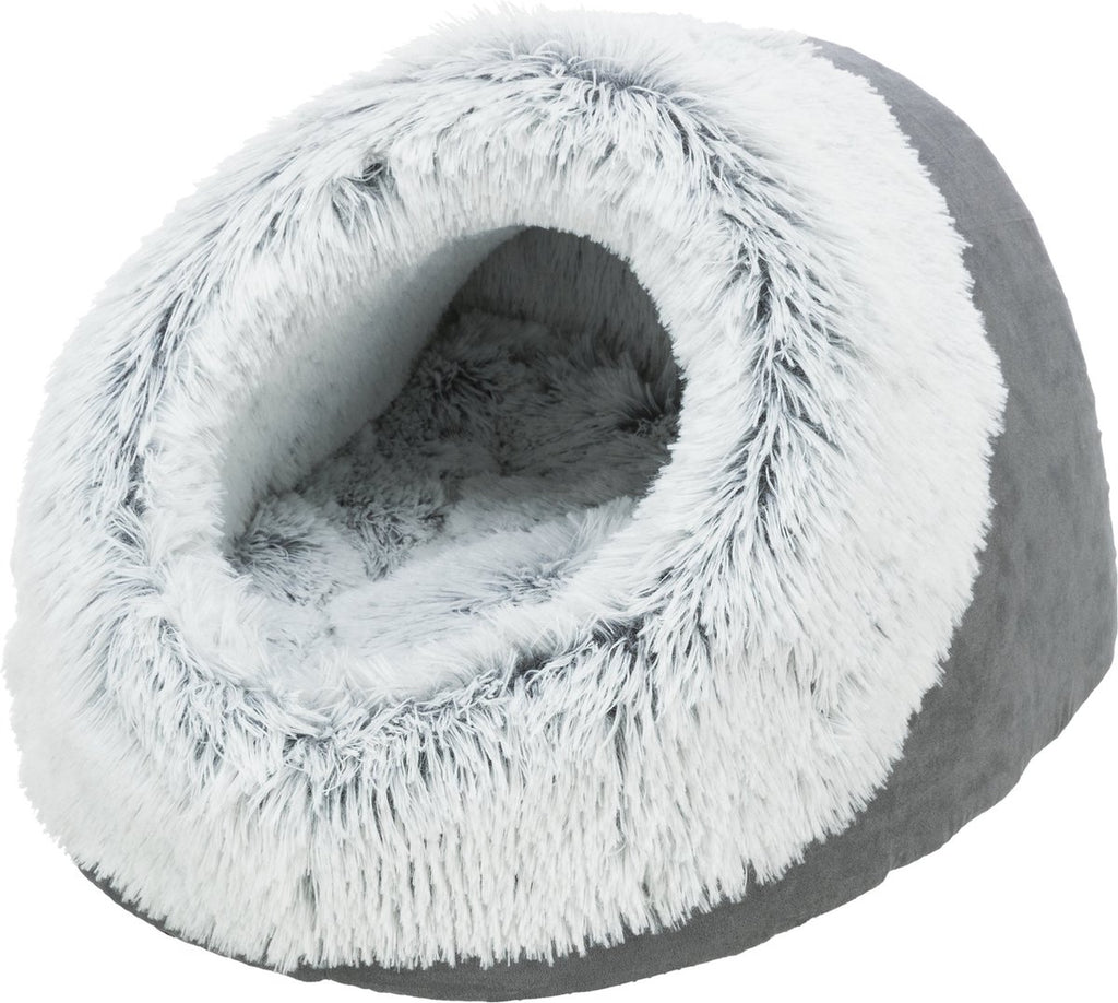 Trixie Katzenkorb Iglu Harvey grau weiß-schwarz