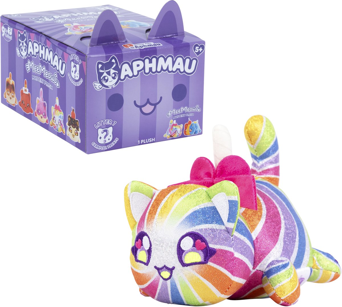 Boti Aphmau Mystery Meemeows Kuscheltier - Karnevalsleckereien