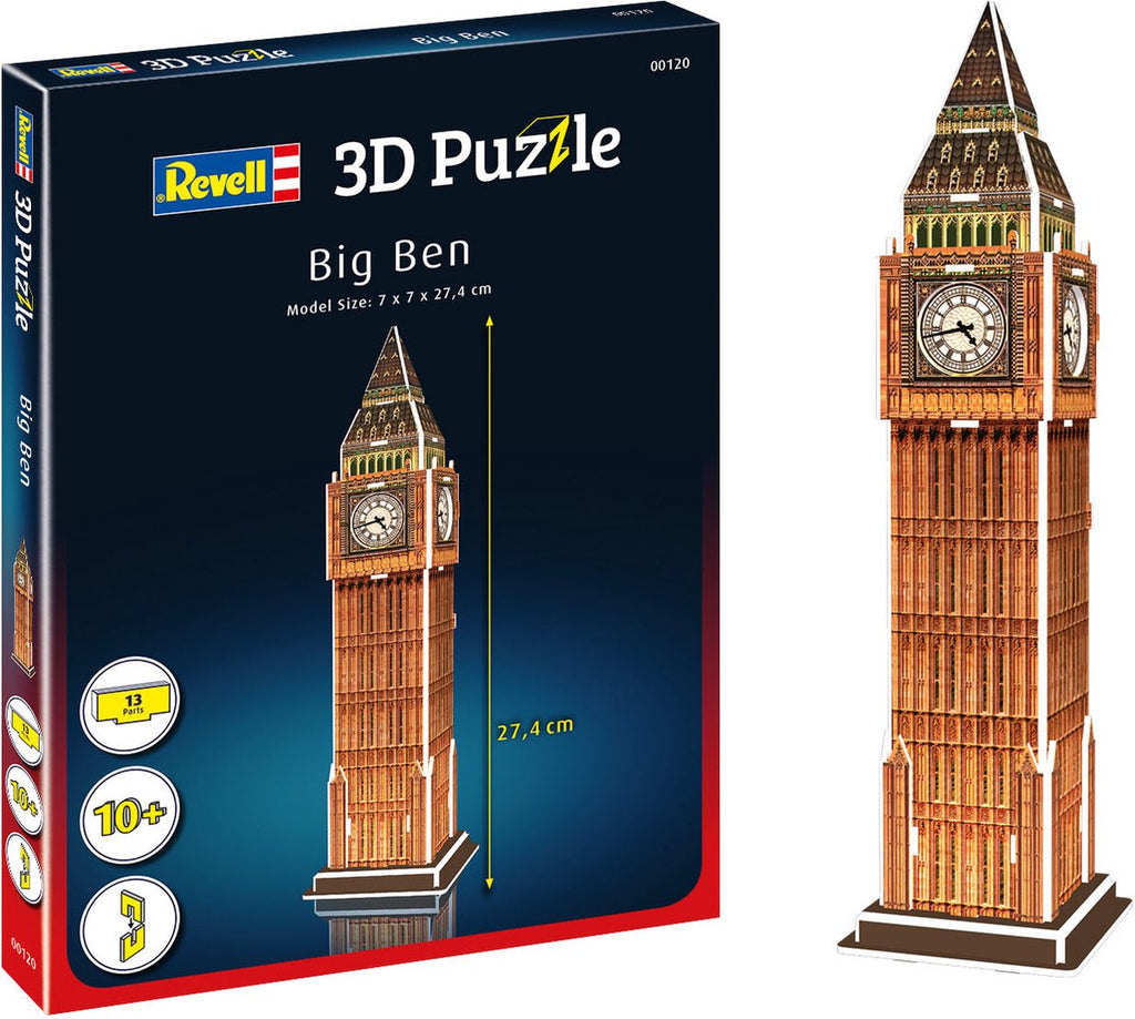 Revell 3D-Puzzle-Set – Big Ben 13.
