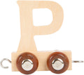 Small foot - houten lettertrein - p - 12 stuks