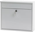 V-part - wandbrievenbus granadan - galvanized steel powder coated - wit - brievenbus