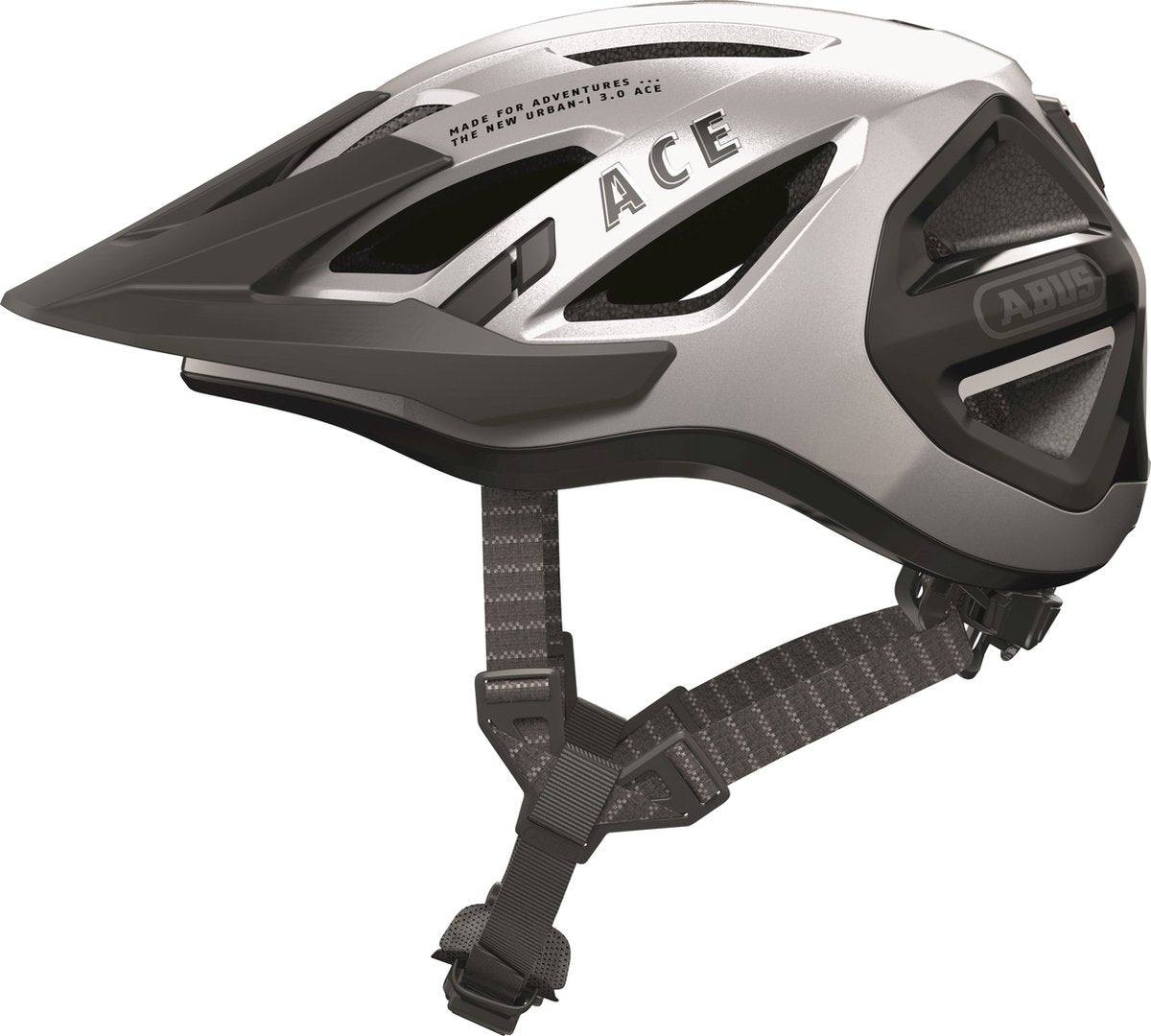Abus helm Urban-I 3.0 ACE gleam Zilver M 52-58cm