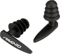 Avento zwem oordoppen - zwart - ergonomisch - volwassenen