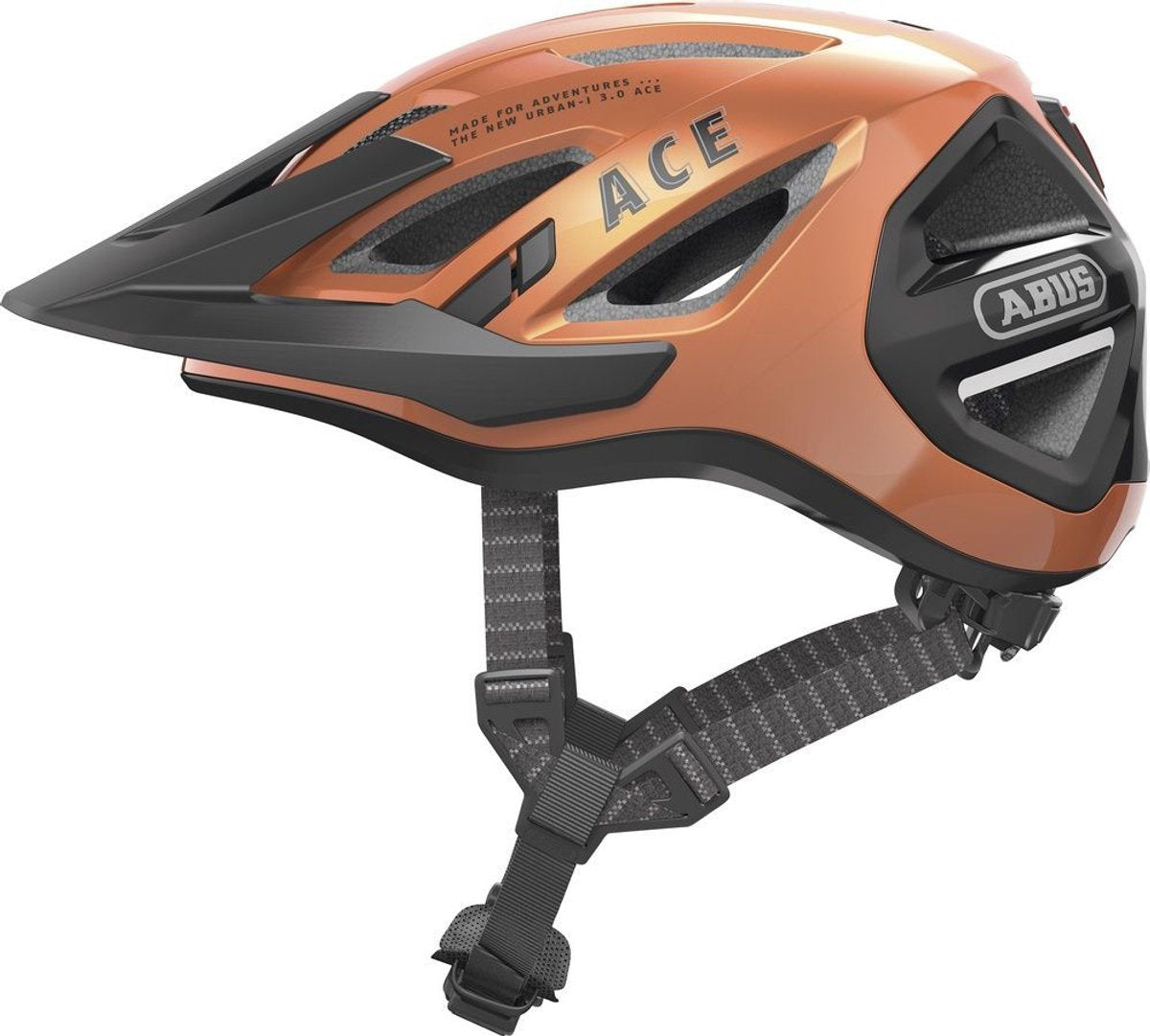 Abus Helm Urban-i 3.0 Ace Goldfischorange S 51-55cm