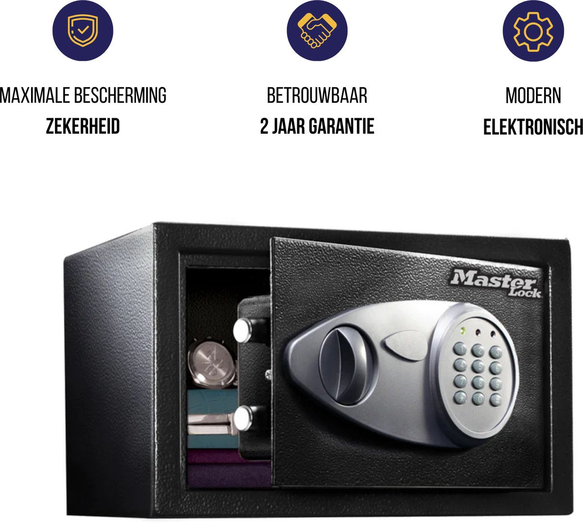 Masterlock master lock combinatiekluis digitaal x055ml medium