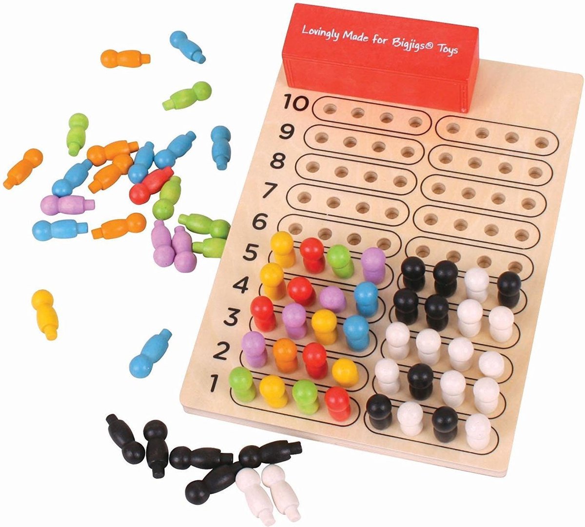 Bigjigs houten spel kraak de code