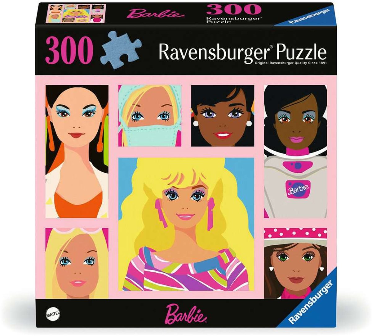 Ravensburger puzzel barbie - legpuzzel - 300 stukjes