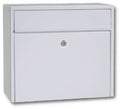 Allux brievenbus lt150 - wit