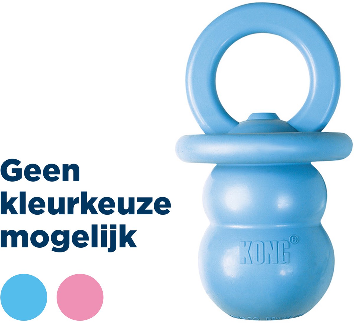 Kong - puppy binkie assorti one size