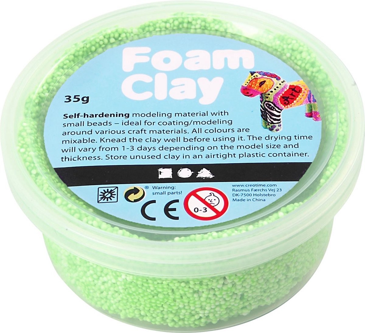 Foam clay https: www.cchobby.nl foam-clayr-neon-groen-35-gr-1-doosje