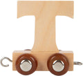 Small foot - houten lettertrein - t - 12 stuks