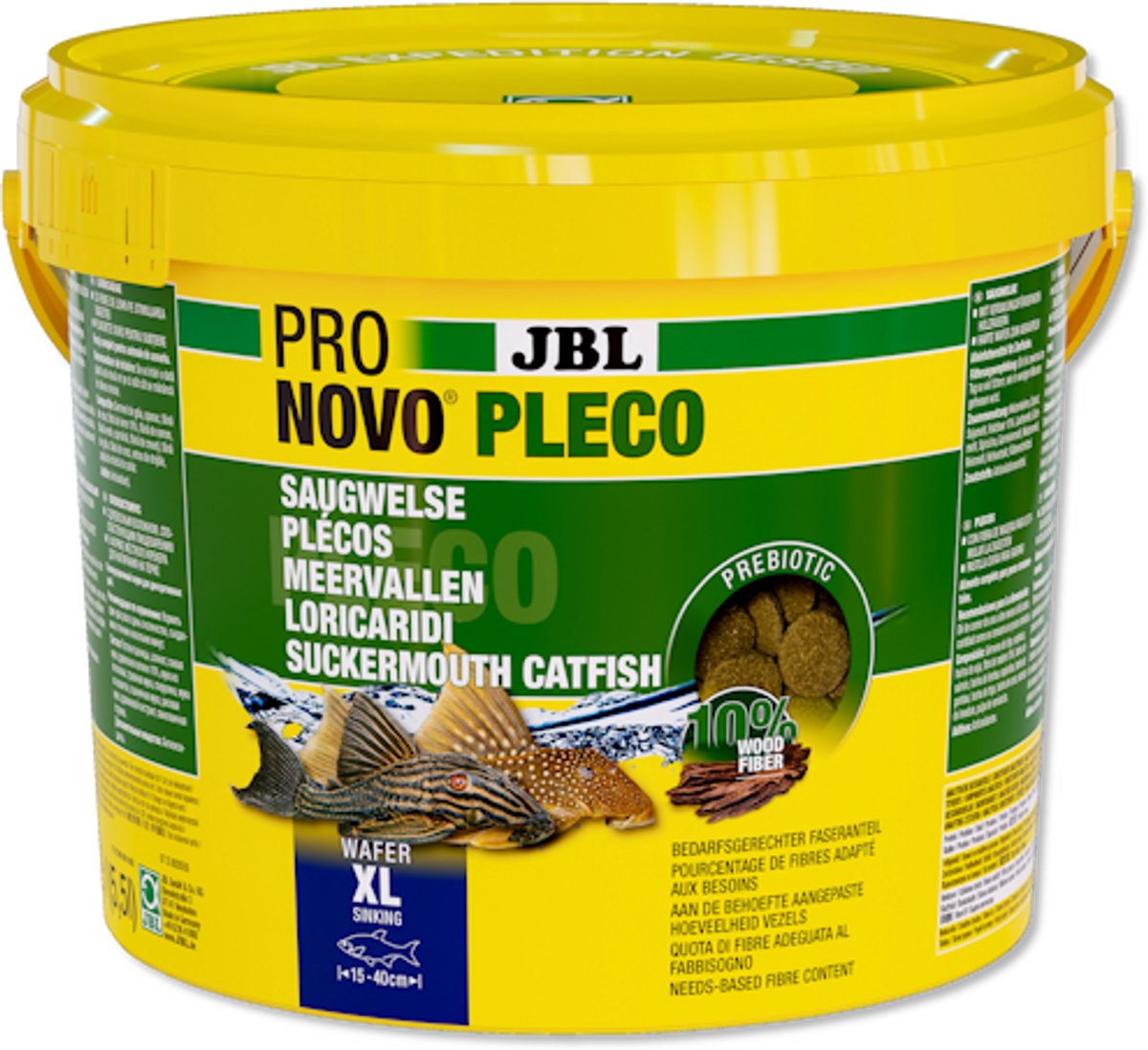 Jbl dier jbl pronovo pleco wafer xl 5,5 liter