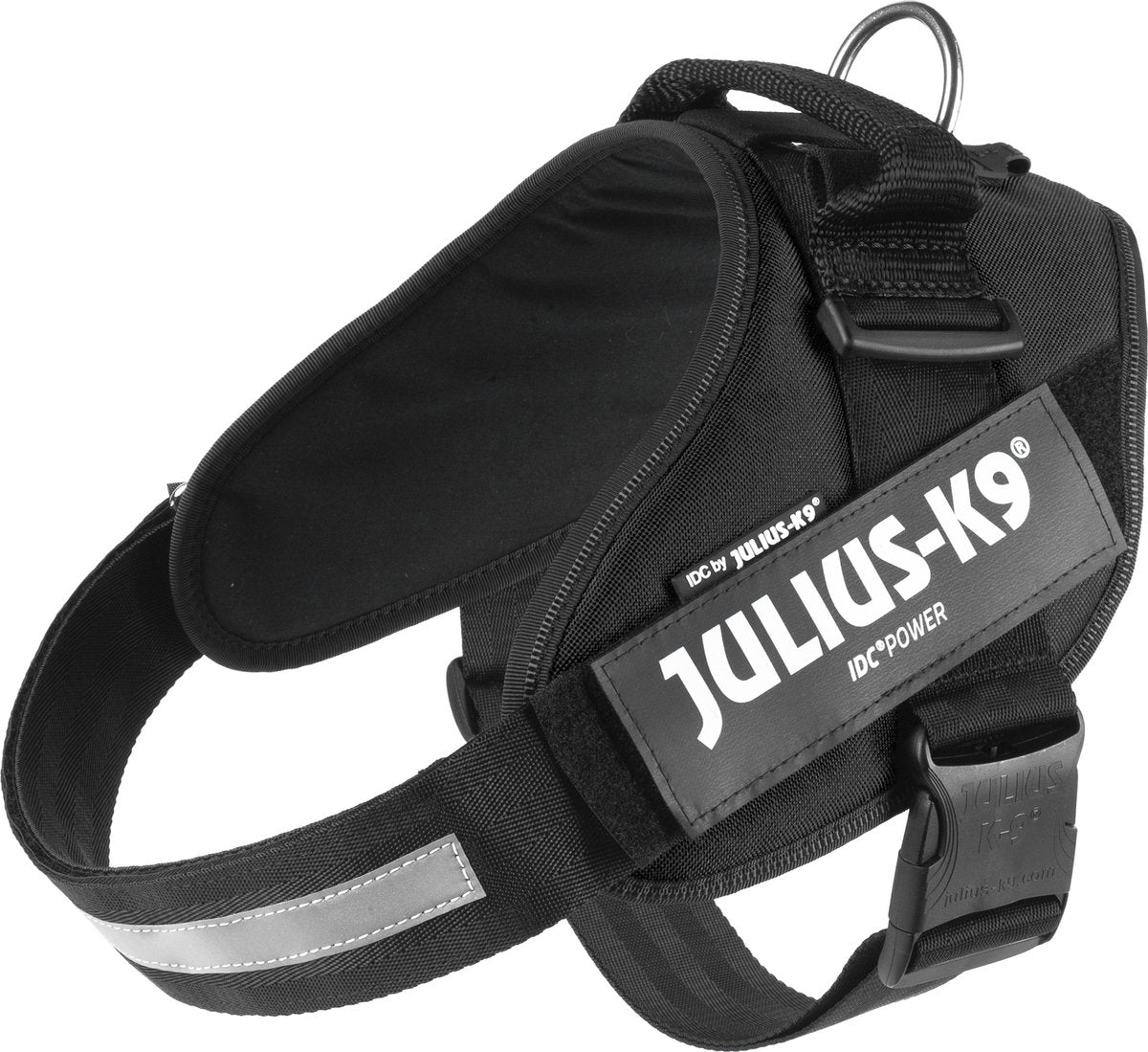 Julius k9 julius-k9 idc powertuig - hondentuig - xl - maat 2 - zwart xl