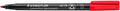 Staedtler lumocolor b marker permanent rood 2.5mm waterdicht
