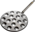 Debuyer de buyer mineral b poffertjespan 27 cm – 16 poffertjes – plaatstaal – pfas-vrij – geschikt voor inductie – made in france