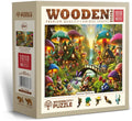 Wooden city wooden.city houten puzzel mushroom wonderland 1000 stukjes fantasie.