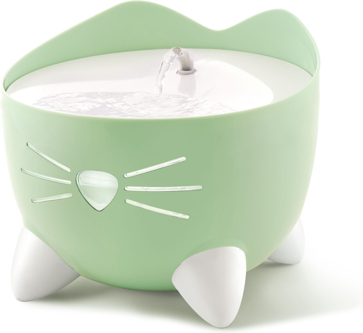Catit pixi drinkfontein katten - 2 l - groen - waterfontein
