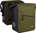Willex dubbele tas combi 100% waterdicht groen