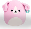 Jazwares squishmallows - large plush (peggy sue - pink golden retriever w white belly) - 40cm plush
