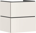 Hansgrohe xilesa e - badmeubel - 580 470mm maat - 2 lades - voor wastafel - sand matt beige