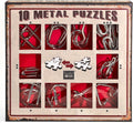 Eureka - ! 10 metalen puzzels rode editie