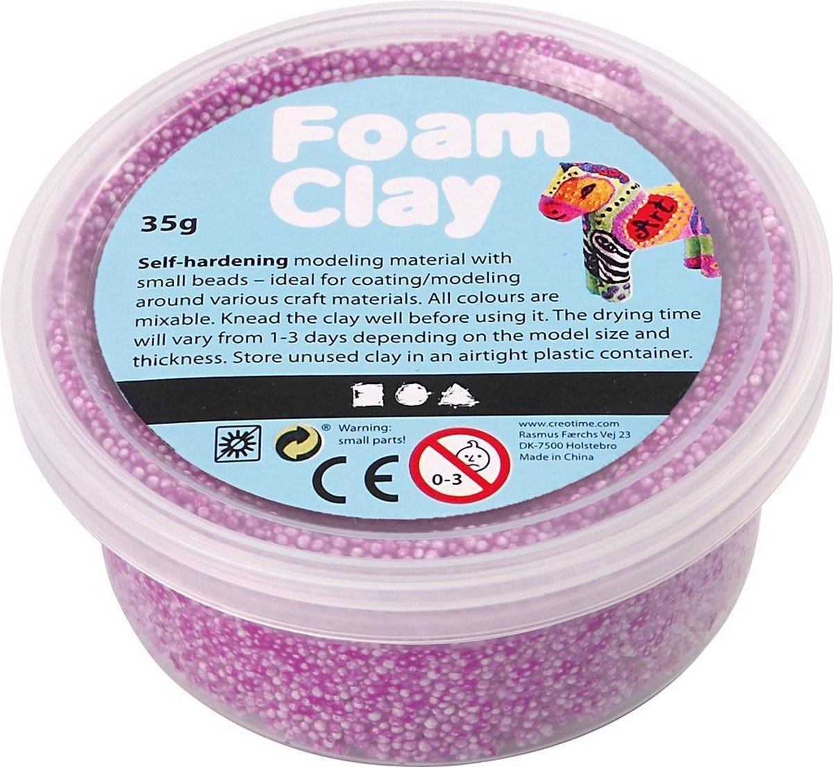 Foam clay https: www.cchobby.nl foam-clayr-neon-paars-35-gr-1-doosje