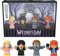 Fisher-price little people collector wednesday speciale editie set voor volwassenen en fans - 4 figuren