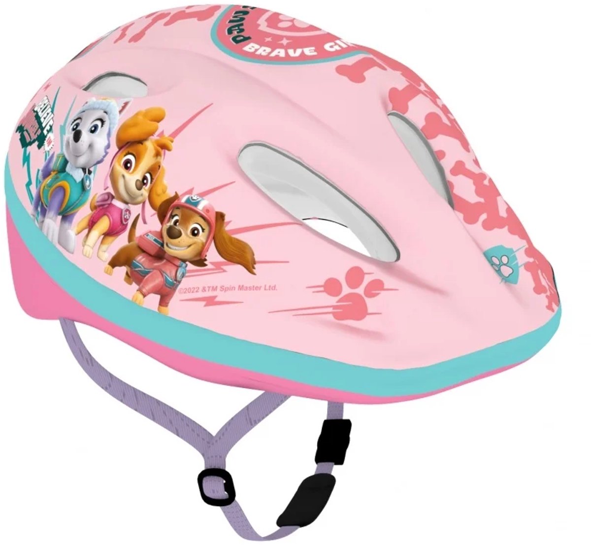 Kinderhelm Nickelodeon Paw Patrol pink (52-56cm)