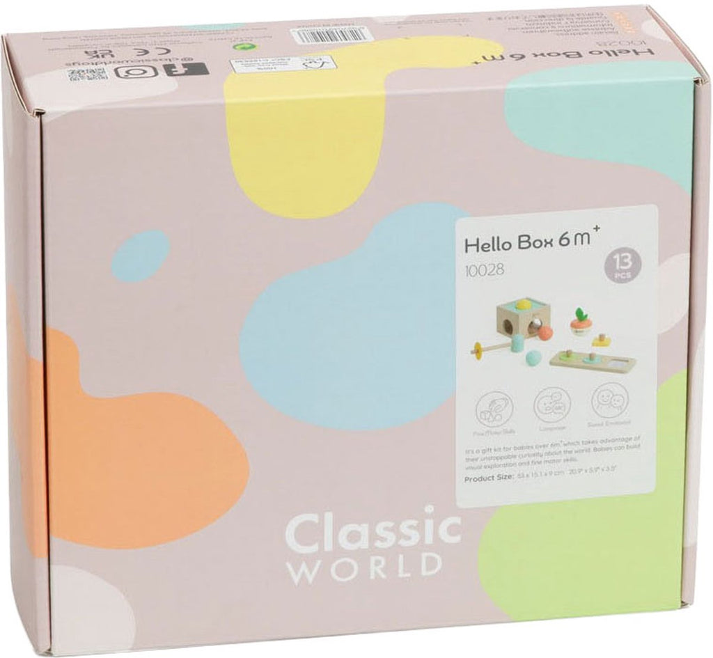 Classic World Baby Hello Spielzeugkiste 6-12 Monate