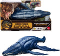 Mattel jurassic world wild brullende brachauchenius - met licht en geluid