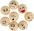 Creativ company cc houten poppen hoofd 20 mm 16 stuks