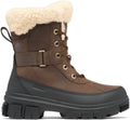 Sorel torino™ v parc wp dames snowboots - tobacco, black