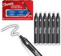 Sharpie creative marker acrylverfmarkers | ronde punt | verfmarkers op waterbasis | inkt loopt niet door en geschikt voor de meeste oppervlakken | wit | 6 stuks