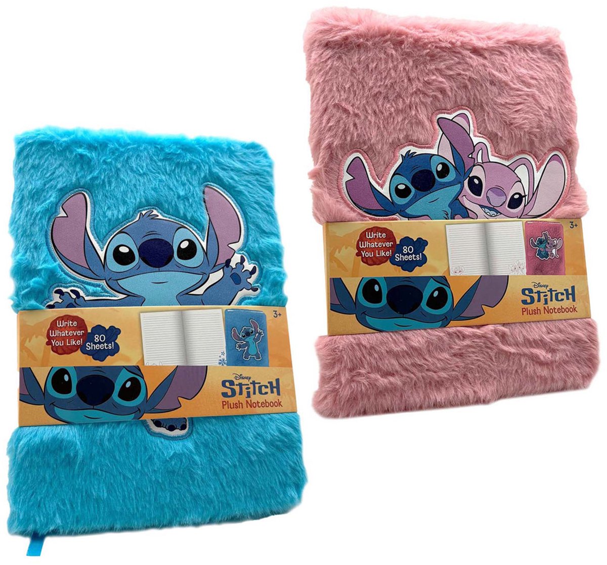 Speelgoedland Stitch Plüsch-Notizbuch