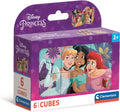 Clementoni Blockpuzzle Disney Prinzessin, 6-teilig.