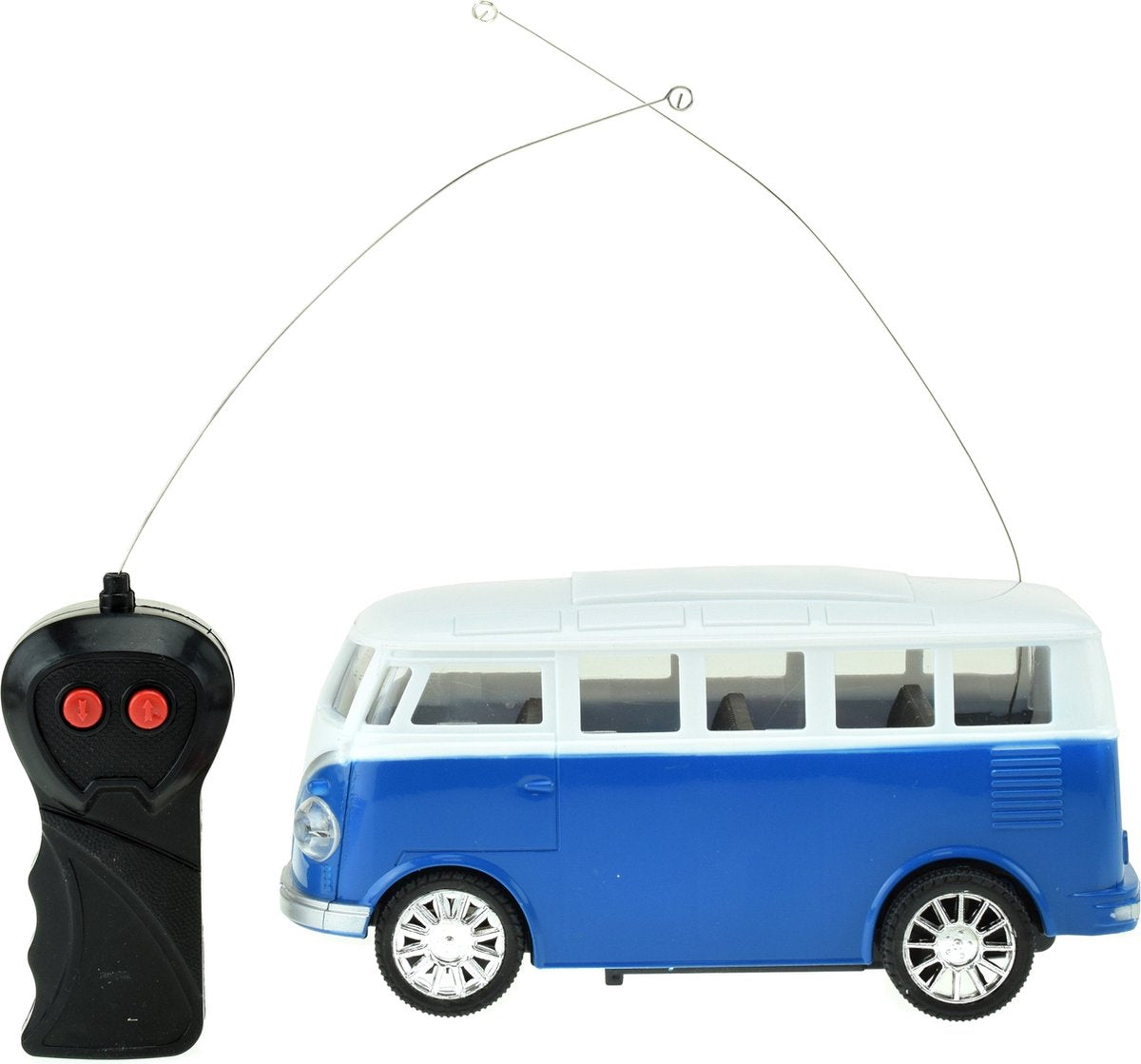 Toi-Toys ferngesteuertes Auto, Retro-Bus mit Licht