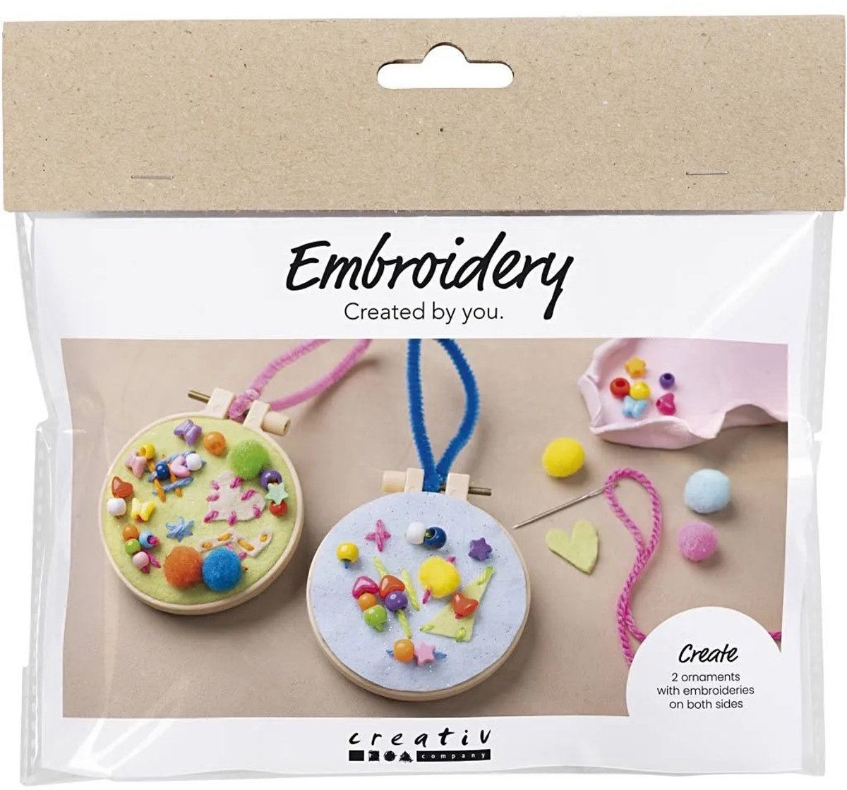 Creativ Company Mini-Hobby-Set Stickerei Fantasy