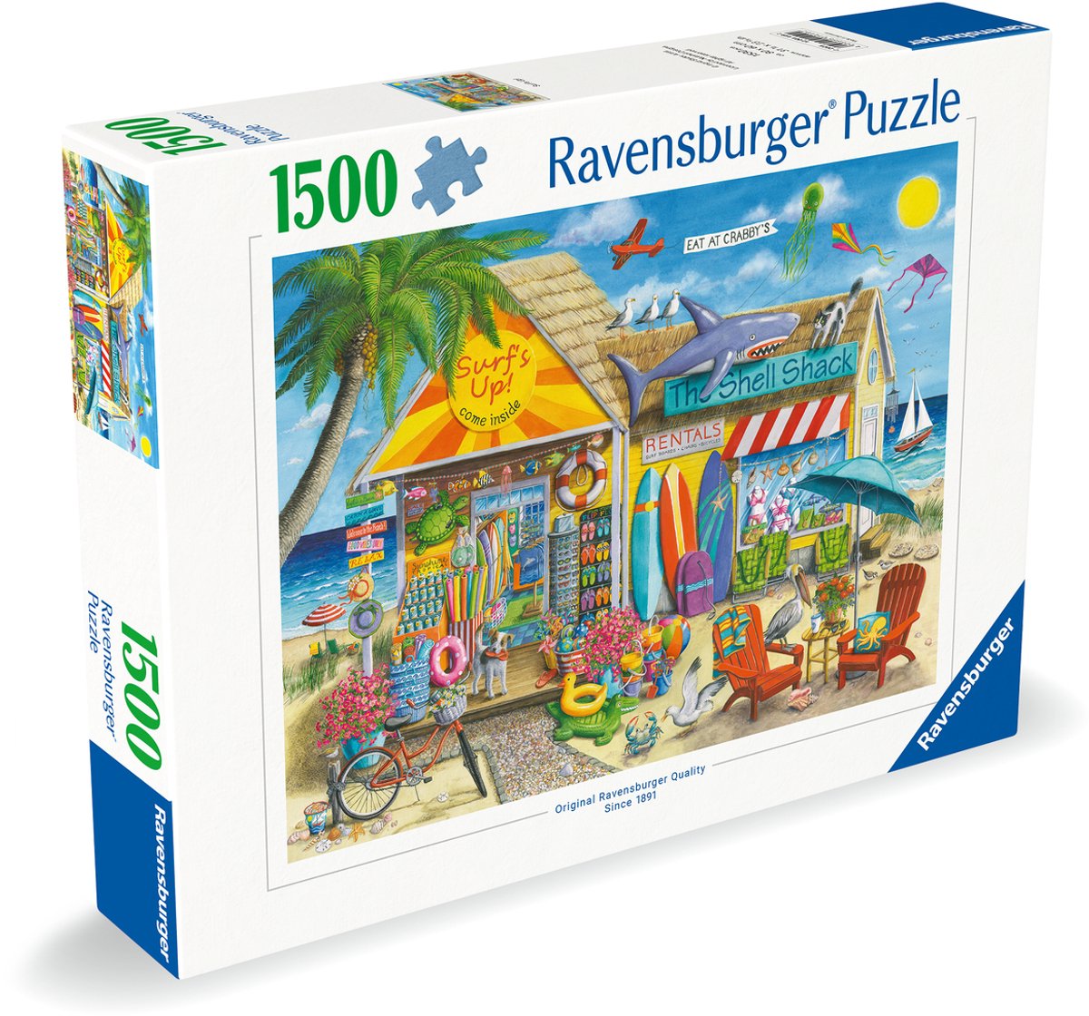 Ravensburger Legpuzzel Surf's Up - 1500.