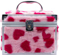 Kreiere es! Herzförmiges Make-up-Etui mit flauschigen Herzen