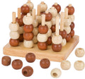 Goki 3D-Tic-Tac-Toe-Spiel aus Holz