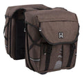 Willex bagagetas 1200 - dubbele fietstas - 28 liter - bruin