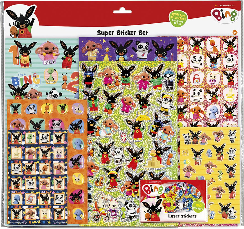 Bambolino toys super stickerset - bing