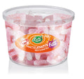 Lutti - vegan - zure - draculatanden -aardbeismaak - silo - 1kg