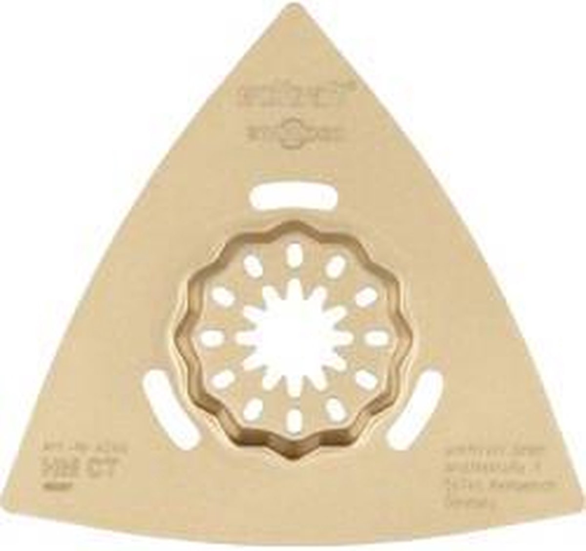 Wolfcraft - schuurzool expert hard metaal-bestrooid, starlock-centreerhals - 4246000