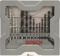 Bosch borenset - 15 delig bestaande uit 5 metaalboren, 5 steenboren en 5 houtboren