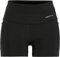 Craft essence hotpants 3 w dames sportbroek - zwart