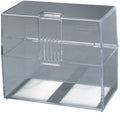Herlitz karteikasten a7 leer transparent f�r 300 karten